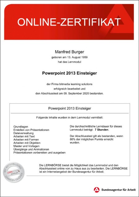 Microsoft PowerPoint 2013 Einsteiger